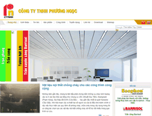 Tablet Screenshot of phuongngoc.com.vn